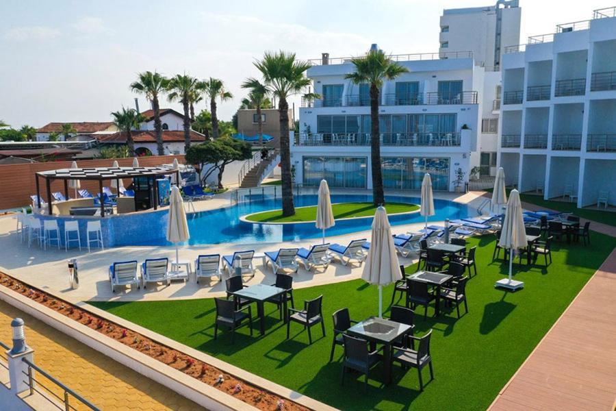 Mimoza Beachfront Hotel & Restaurant 法马古斯塔 外观 照片