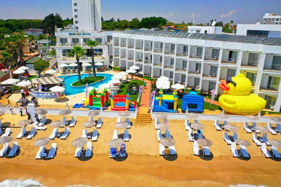 Mimoza Beachfront Hotel & Restaurant 法马古斯塔 外观 照片